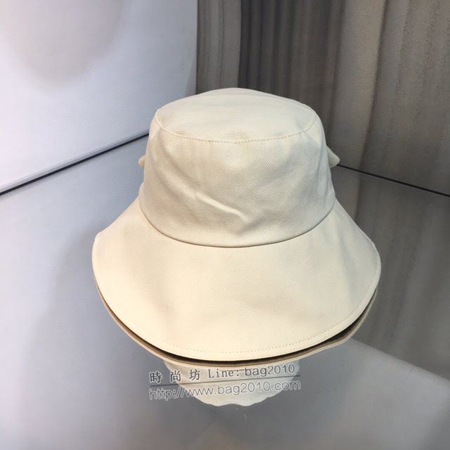 Chanel爆款女士帽子 香奈兒小香蝴蝶結漁夫帽遮陽帽  mm1519